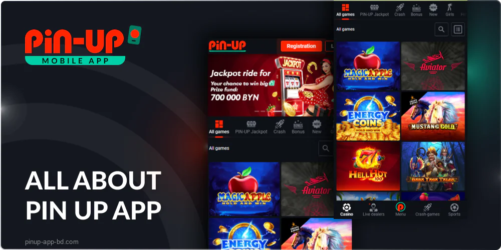 Pin Up Casino Bangladesh App Description