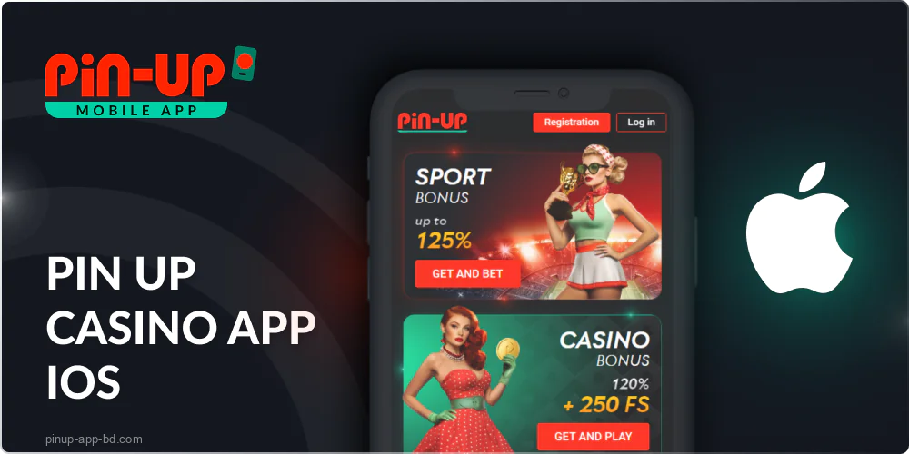 Pin Up Casino app for iOS