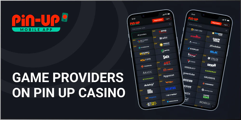 Providers on Pin Up BD Casino