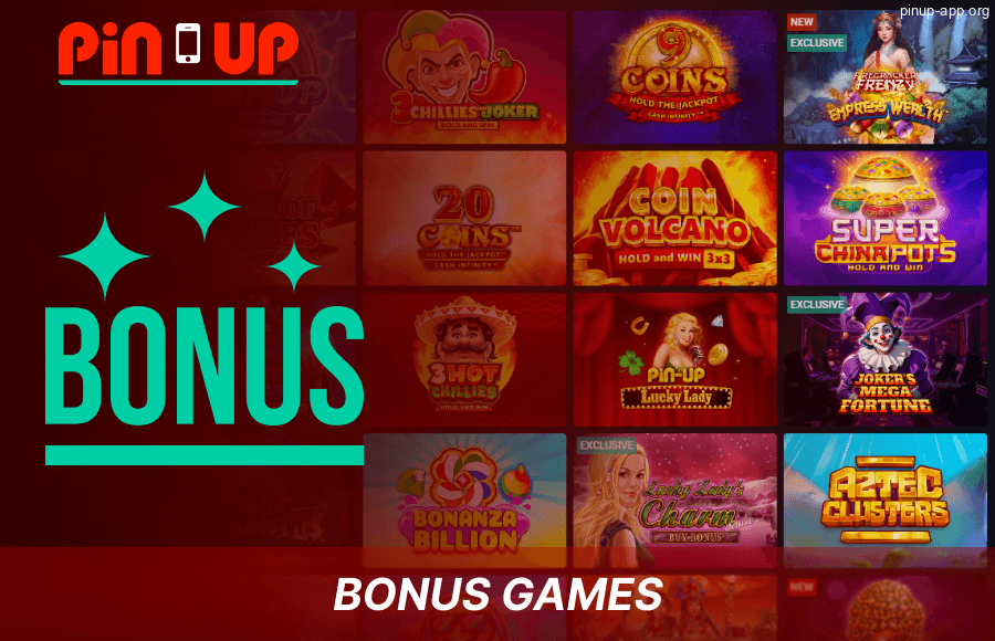 Play Bonus Games in Pin Up App