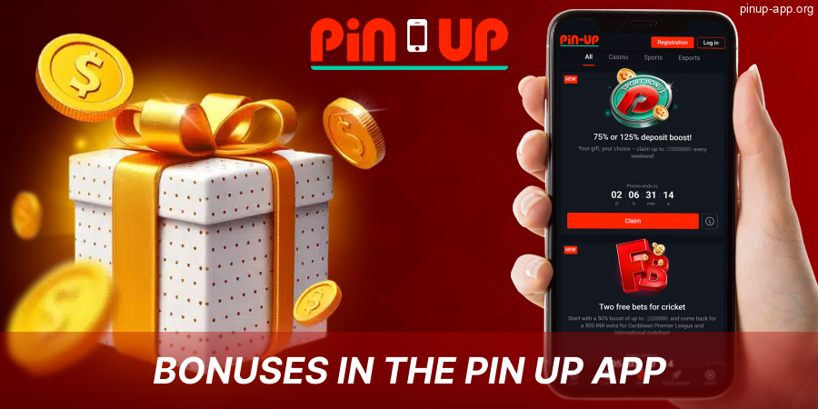 Promotions for Pin Up App players
