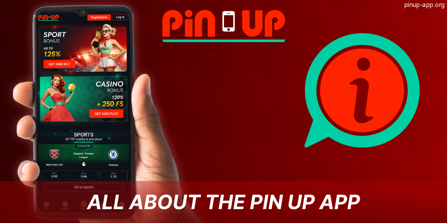 Characteristics of the Pin Up app