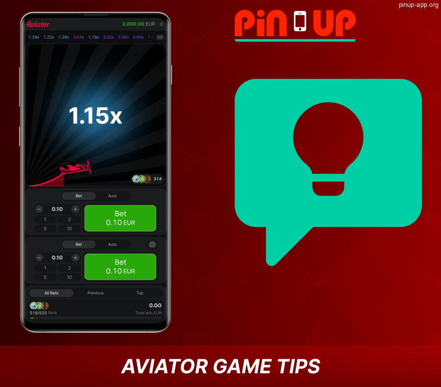 Features of Aviator for players of Pin Up App
