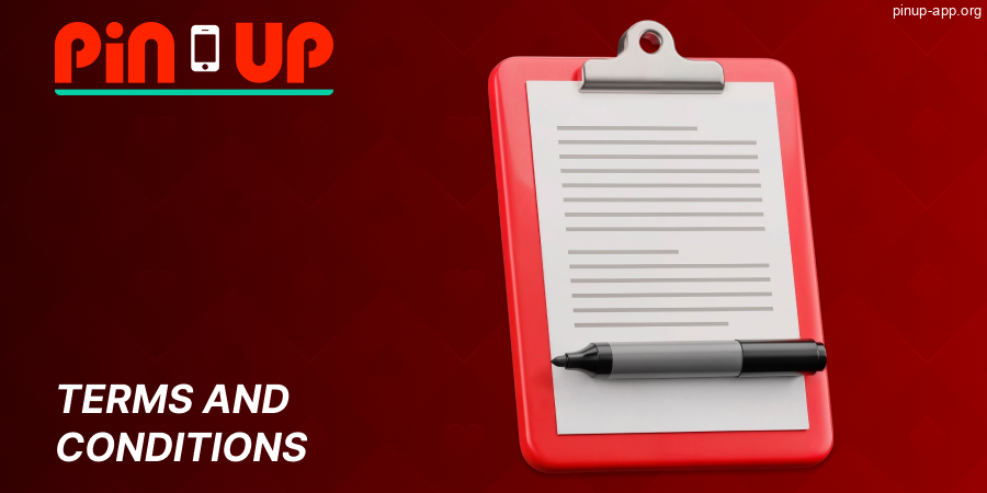 Rights and obligations of Pin Up App players